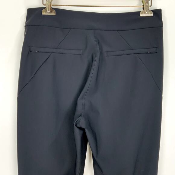 Athleta Stellar Flare Trouser Pant Black Women's Size 8 - Picture 5 of 8